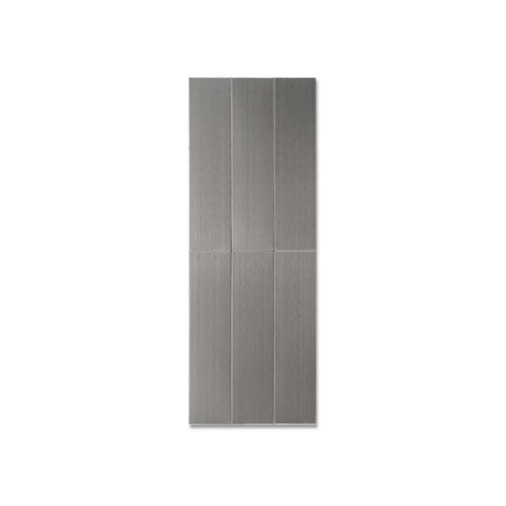 โมเสค TIMELESS TILES รุ่น LUSTO 39.6X14.5 ซม. สี SILVER ผิวด้านแฮร์ไลน์_0